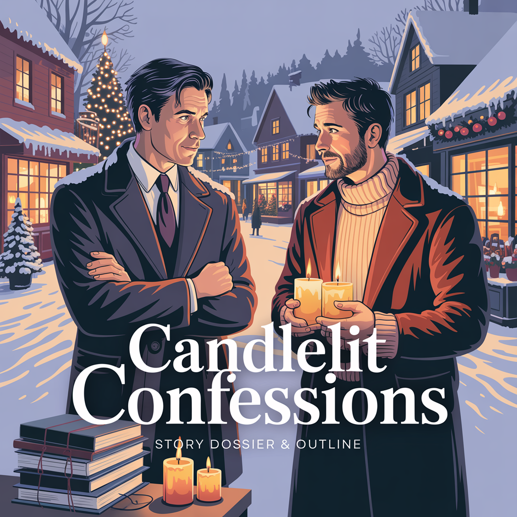 Cozy Christmas MM Grumpy/Sunshine Opposites Romance - Standalone