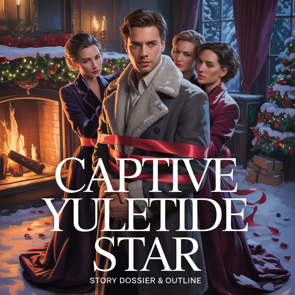 Dark Christmas Celebrity Obsession Polyamory Romance - Standalone