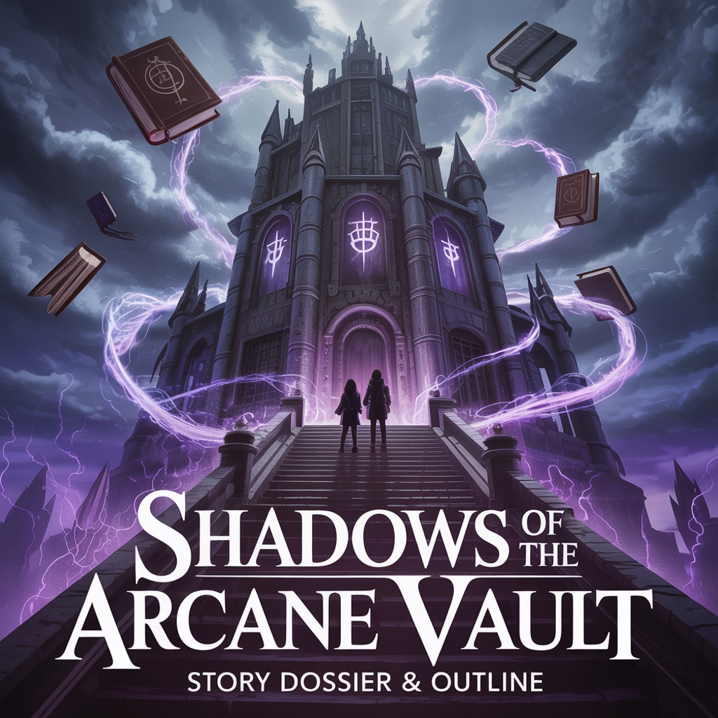 Fantasy: Dark Academy - Shadows of the Arcane Vault