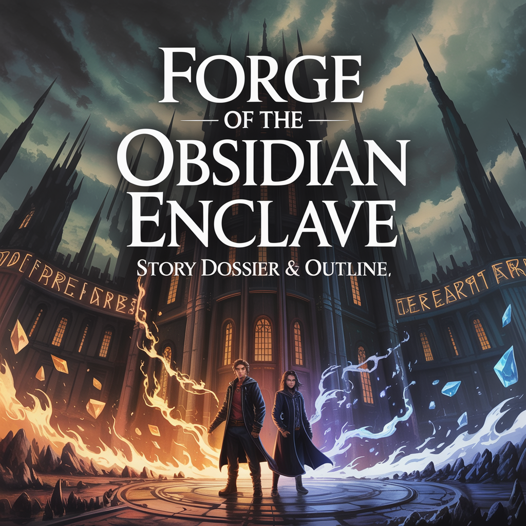 Fantasy: Dark Academy - Forge of the Obsidian Enclave