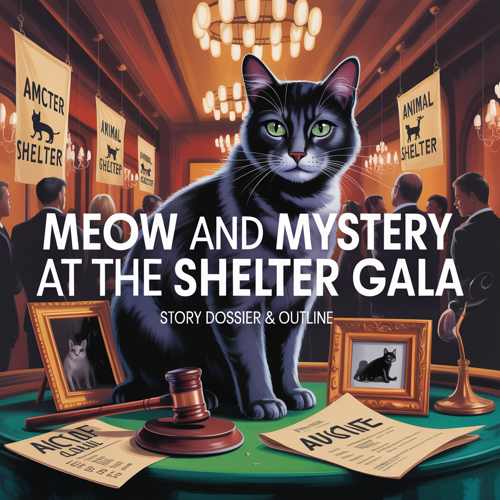 Mystery: Cat Cozy - Meow and Mystery at the Shelter Gala