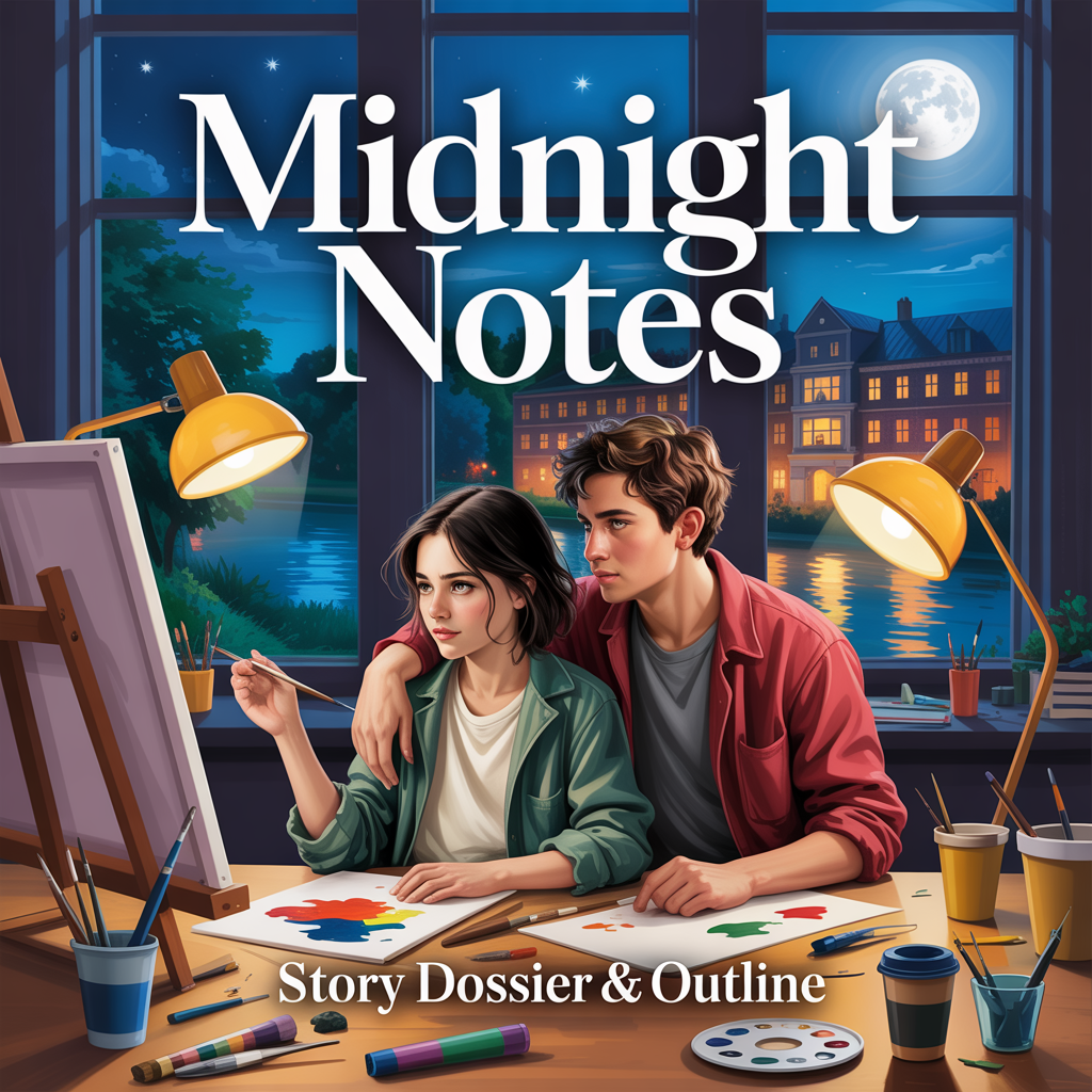Romance: Contemporary New-Adult College Romance - Midnight Notes