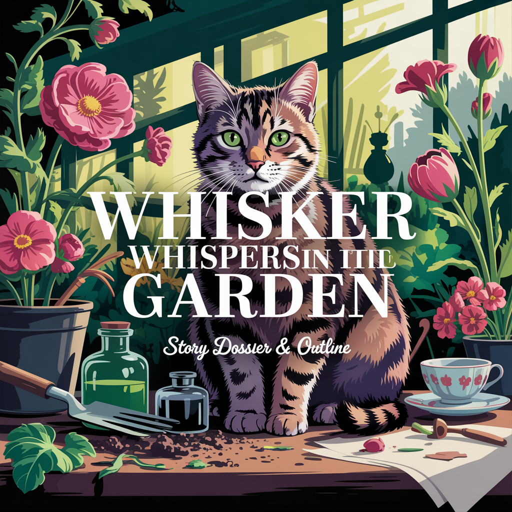 Mystery: Cat Cozy - Whisker Whispers in the Garden