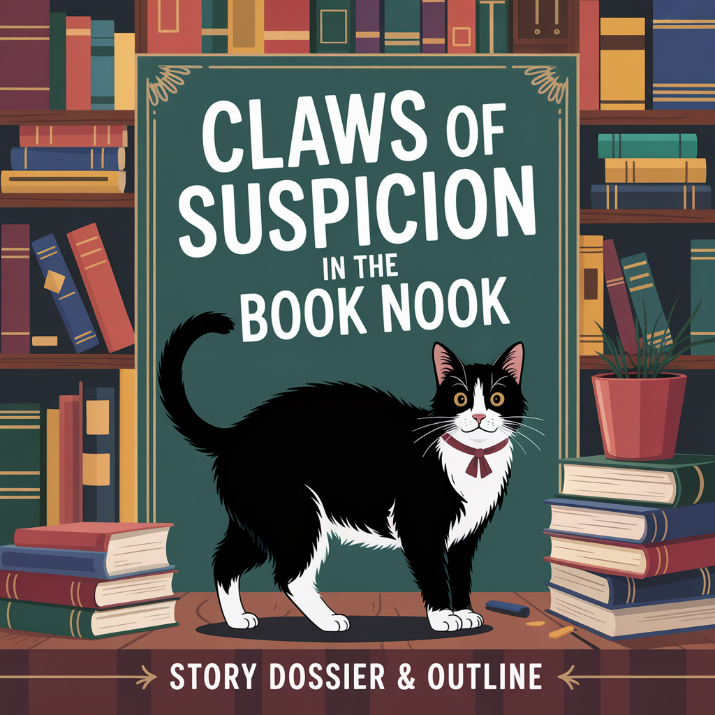 Mystery: Cat Cozy - Claws of Suspicion in the Book Nook