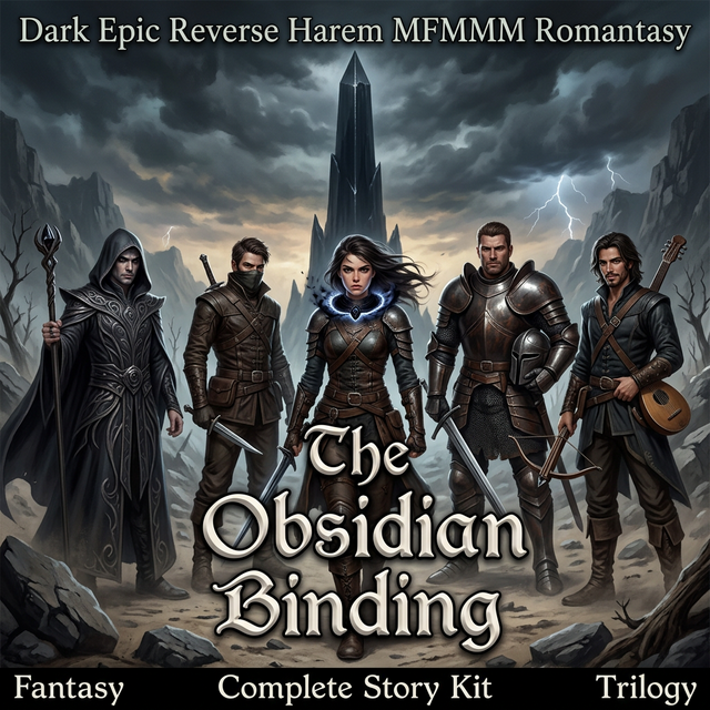 Fantasy - Dark Epic Reverse Harem MFMMM Romantasy - Trilogy